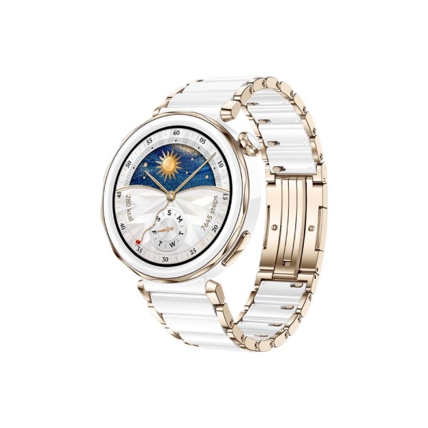 Умные часы Huawei Watch GT 5 Pro, 42мм, керамический белый