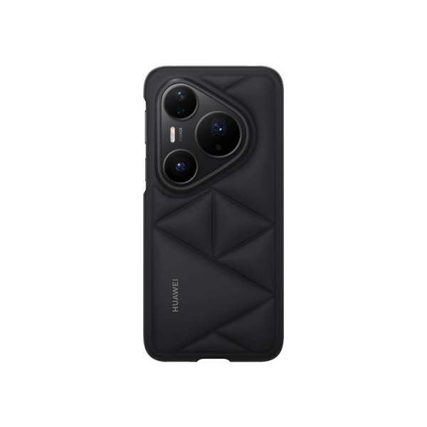 Чехол Lamarr Cloud Leather Case для смартфона Pura 80 Pro / Pura 80 Pro+, черный