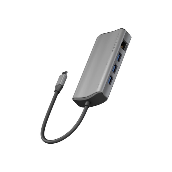 Разветвитель Energea AluHUB Max 11-in-1 Superspeed Aluminium USB-C 100W Gunmetal