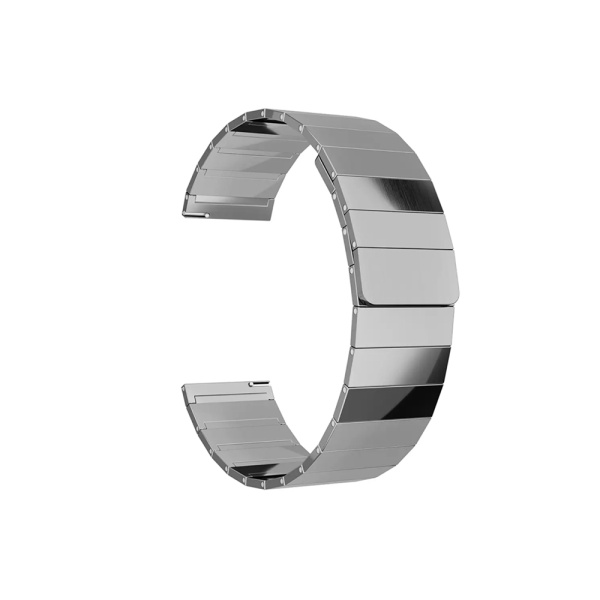 Ремешок из нержавеющей стали для часов Lyambda Callisto 22мм, серебристый