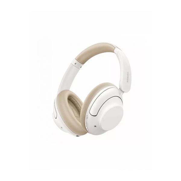Наушники беспроводные UGREEN HP202 HiTune Max 5 Hybrid Active Noise-Cancelling Headphones, белый