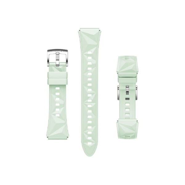 Ремешок Huawei EasyFit 3 drill-cut embossing fluororubber 18мм для Watch GT 5, зеленый