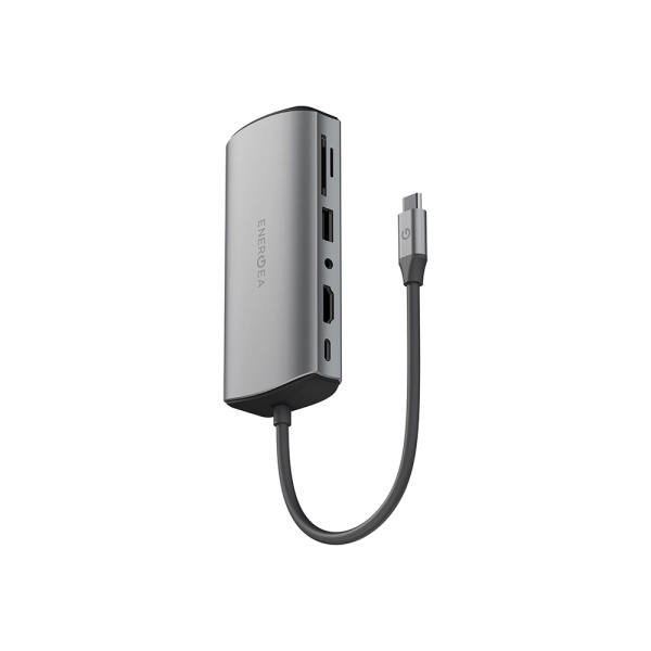 Разветвитель Energea AluHUB Max 11-in-1 Superspeed Aluminium USB-C 100W Gunmetal